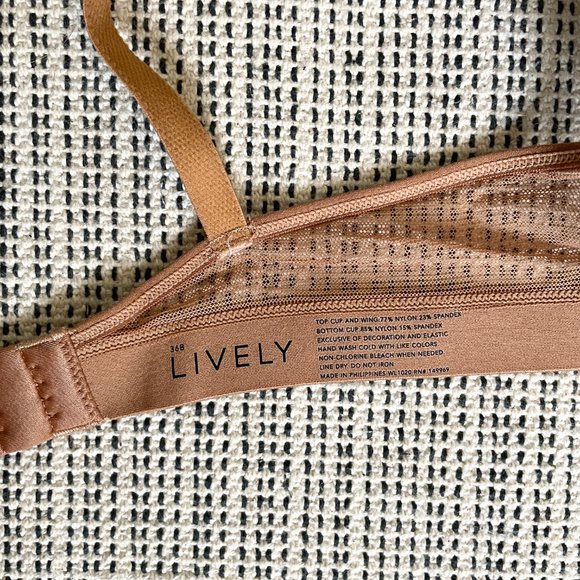 NWOT Lively Latte Leopard No-Wire Push-Up - Picture 7 of 9